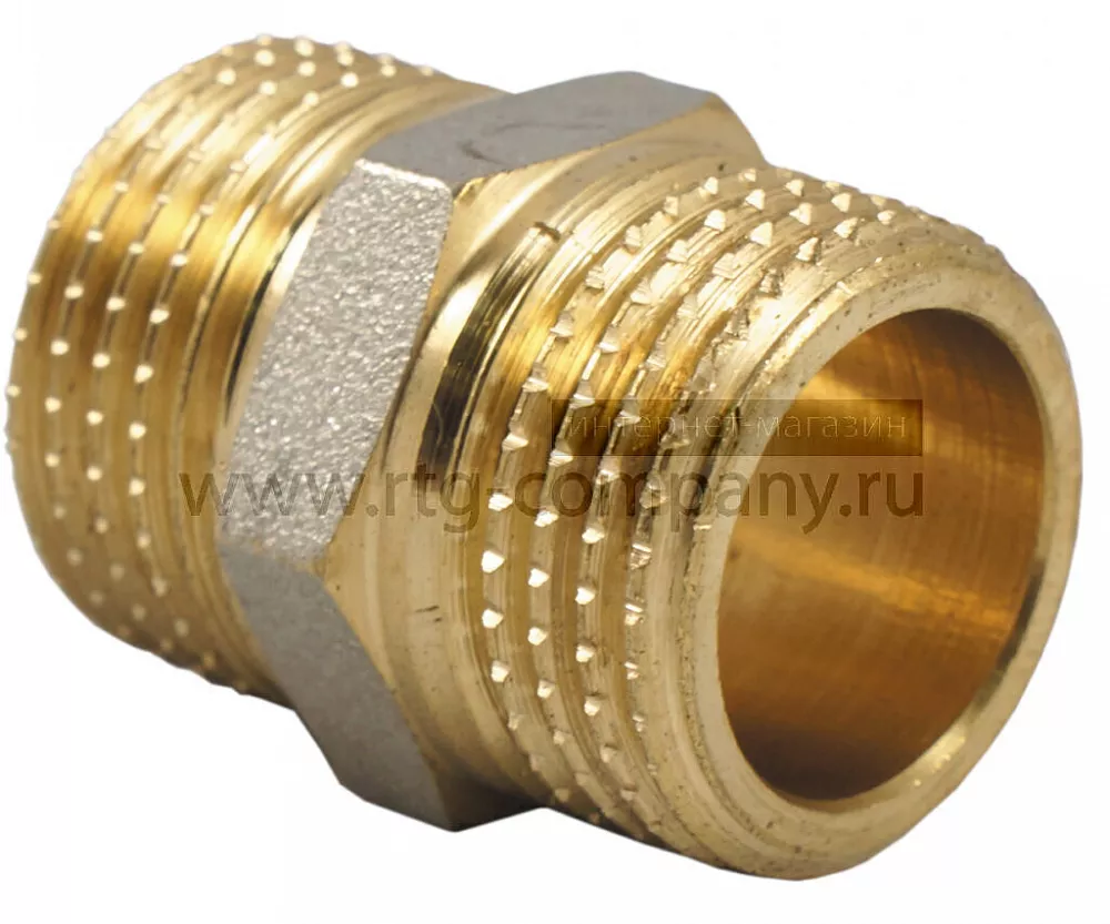 Ниппель НН наружная резьба 1/2" (LD Pride)