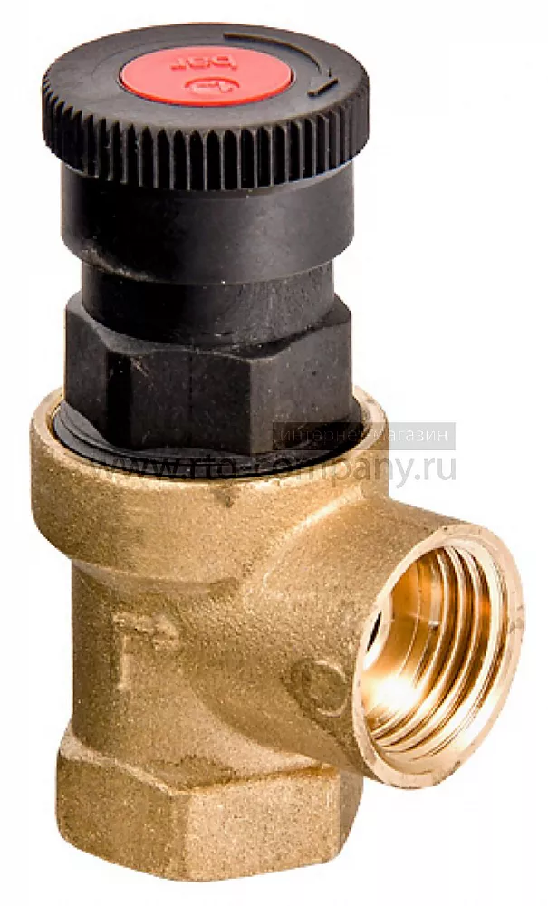 Клапан предохранительный 1,5 бара 1/2" (Valtec VT.490)