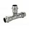 Тройник из нержавеющей стали 28х15х28 Valtec, (VTi.931) (уп. 5 шт)