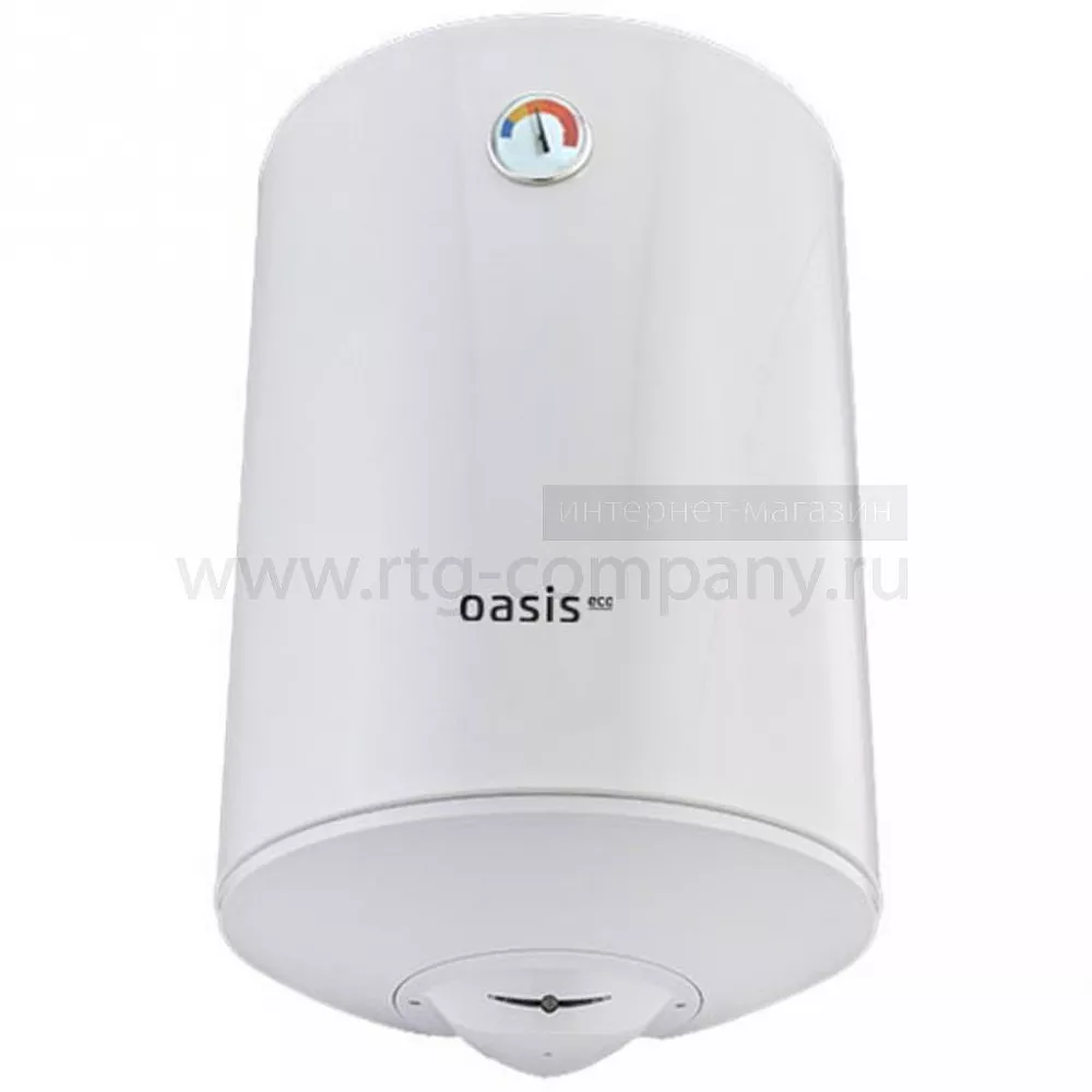 Водонагреватель OASIS Eco ER 80, 80 л., круглый, 1,5 кВт , бак стальной эмалированный